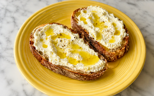 How to Make Earl Grey Olive Oil (with Bonus Lemon Grey Ricotta Toast Recipe)