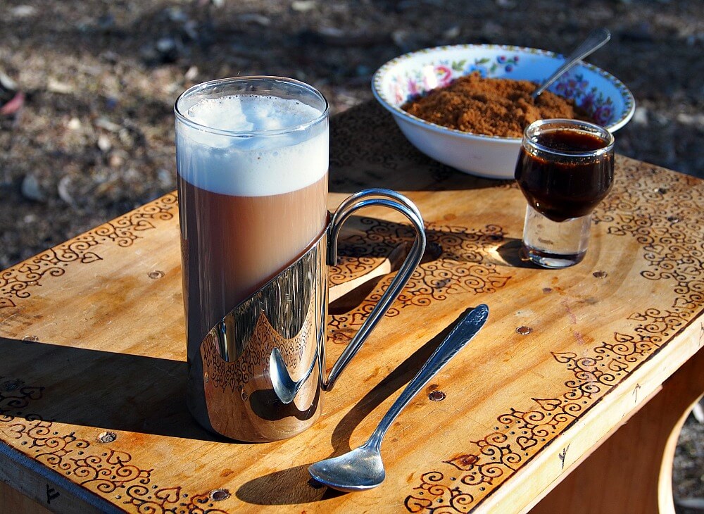 Cinnamon Brown Sugar Tea Latte