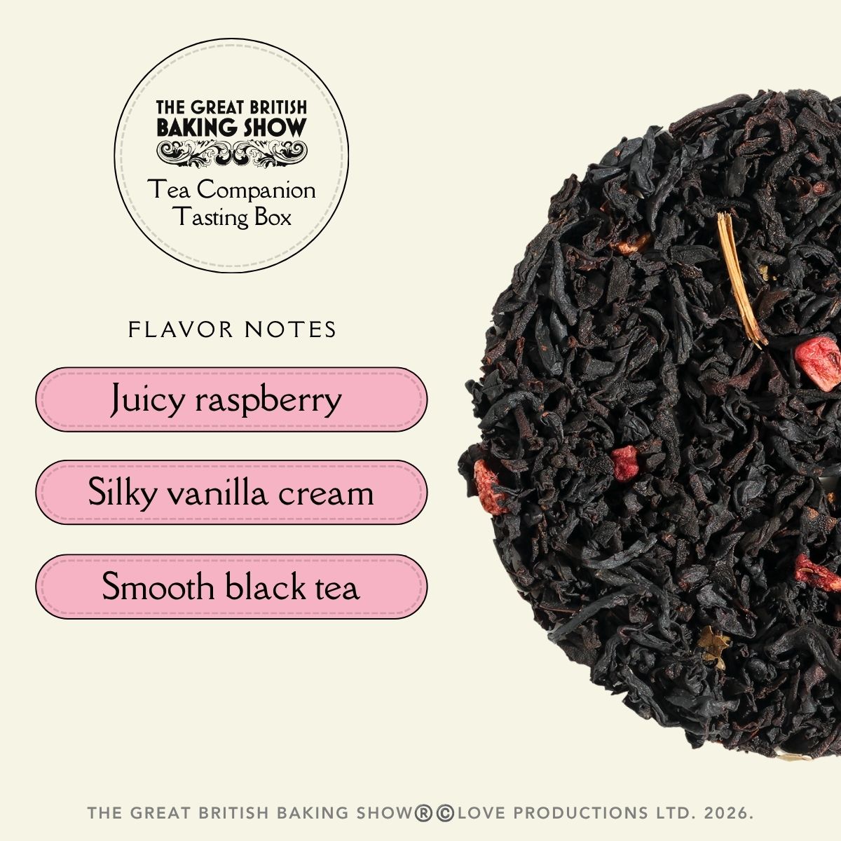 Raspberries and Cream Black Tea