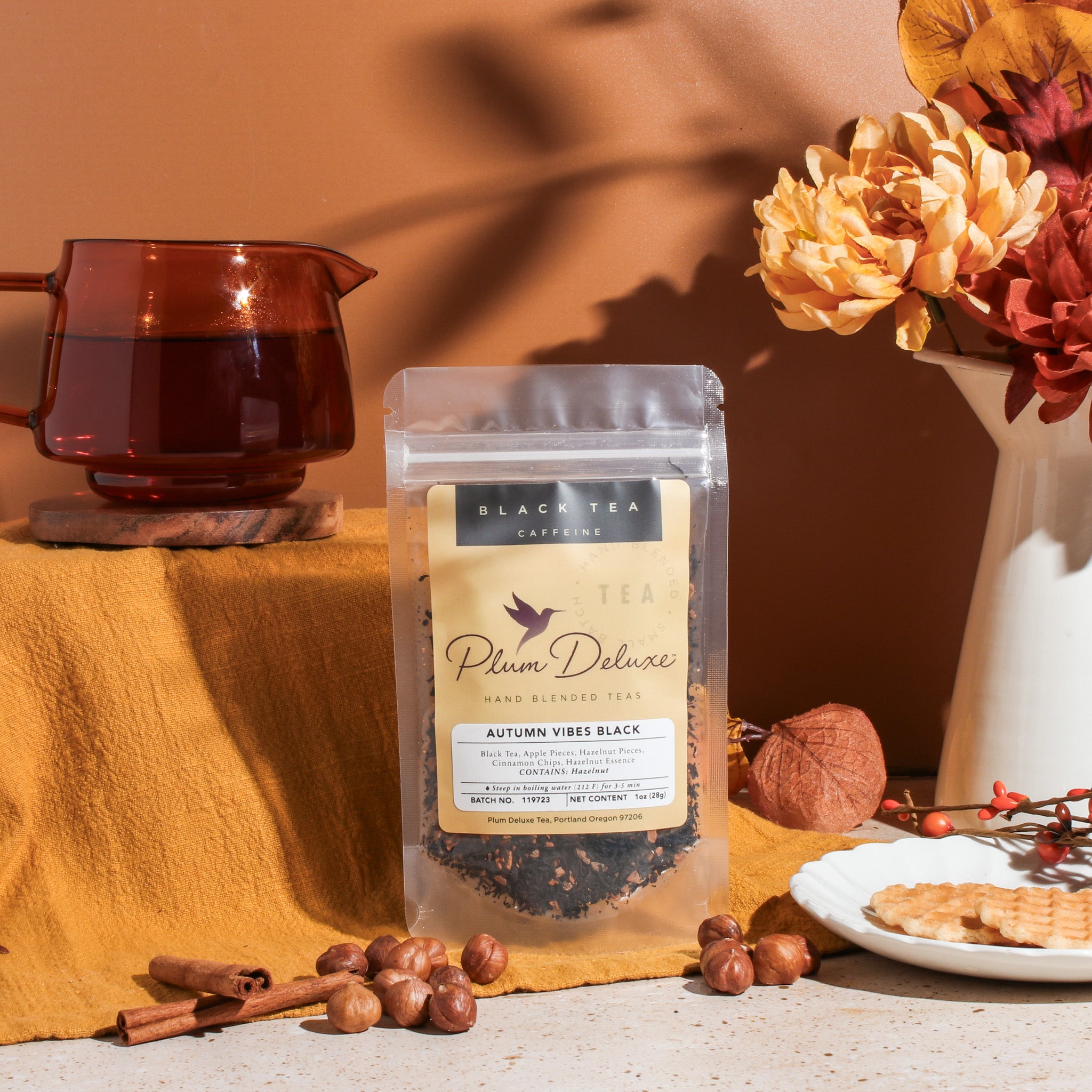 Autumn Vibes Black Tea (Cinnamon / Hazelnut)