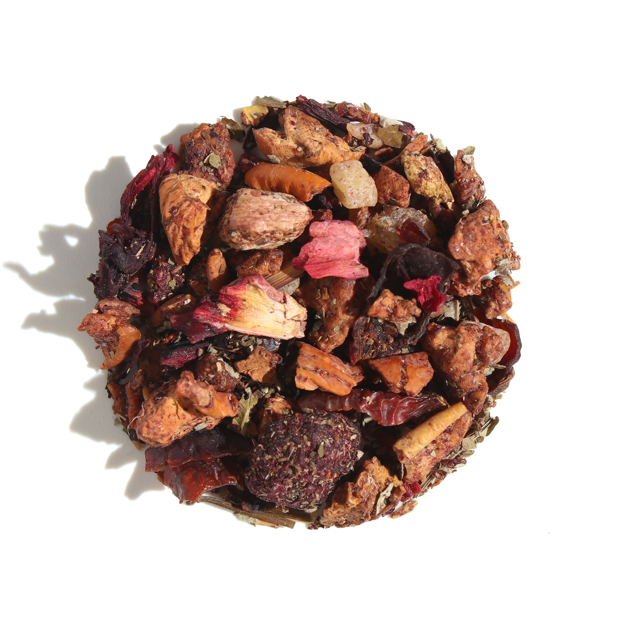Candied Pomegranate Herbal Tea