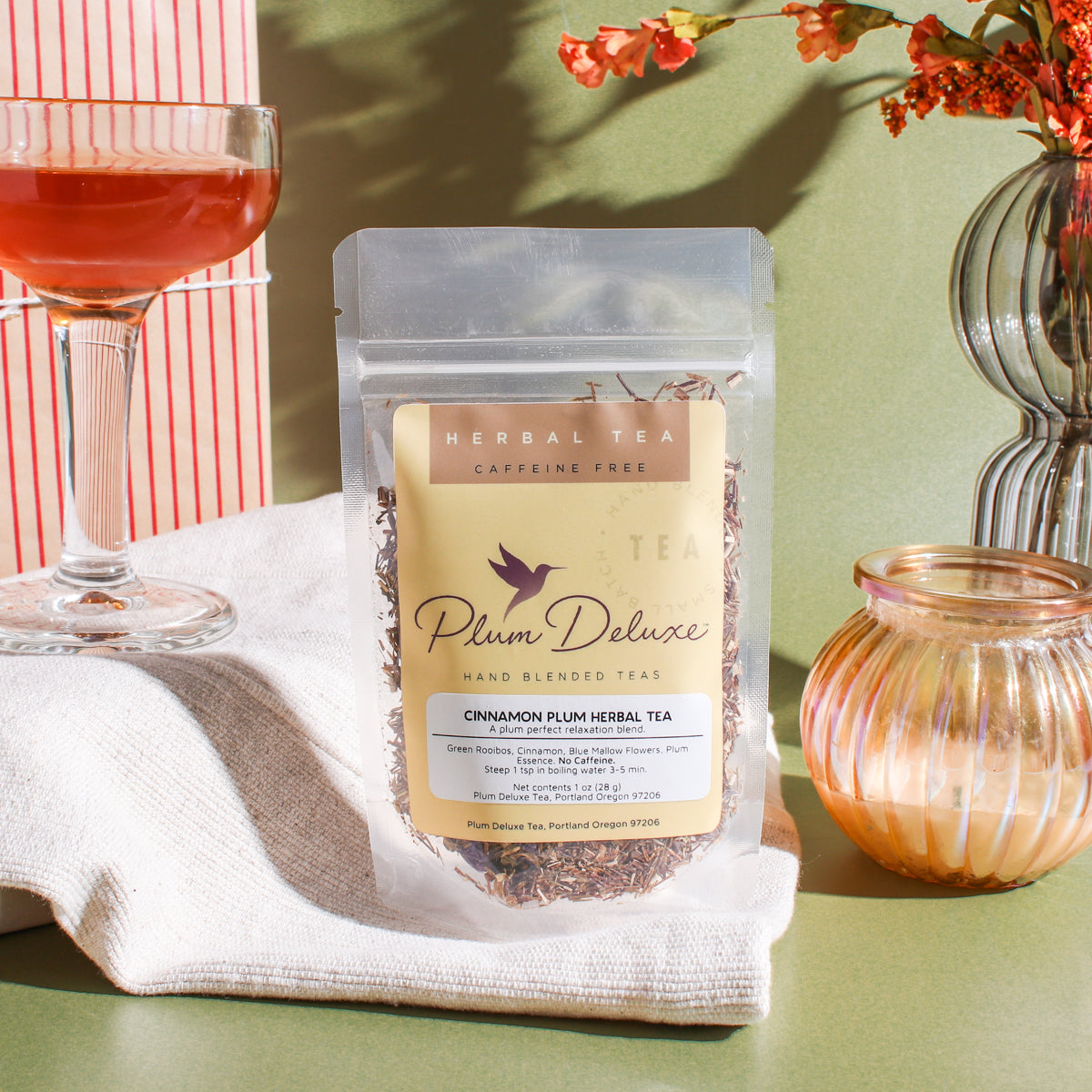 Cinnamon Plum Herbal Tea