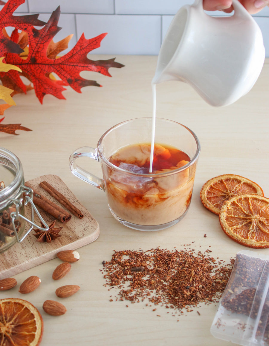 Steep your Plum Deluxe blend the easy way.