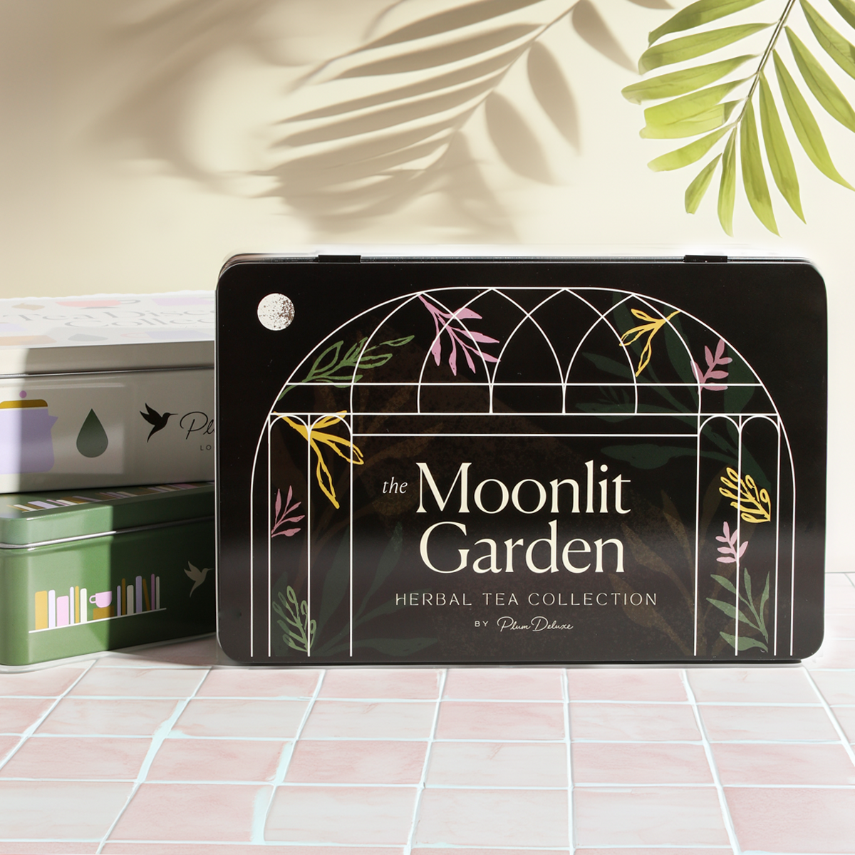 Moonlit Garden Collection Gift Tin (5 Relaxing Herbal Teas)
