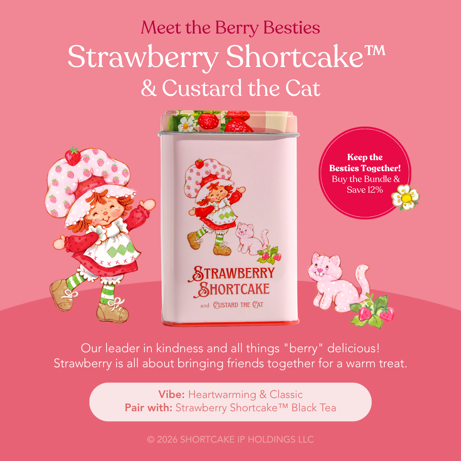 Strawberry Shortcake™ Black Tea