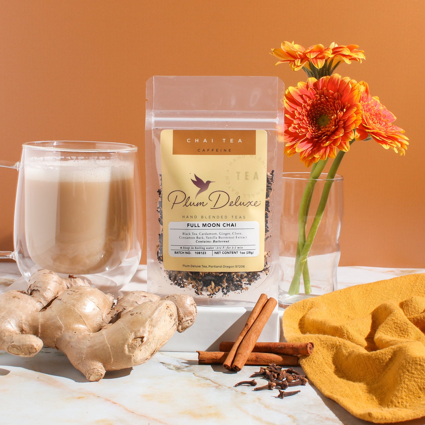 Full Moon Chai (Vanilla Butternut Masala Chai)
