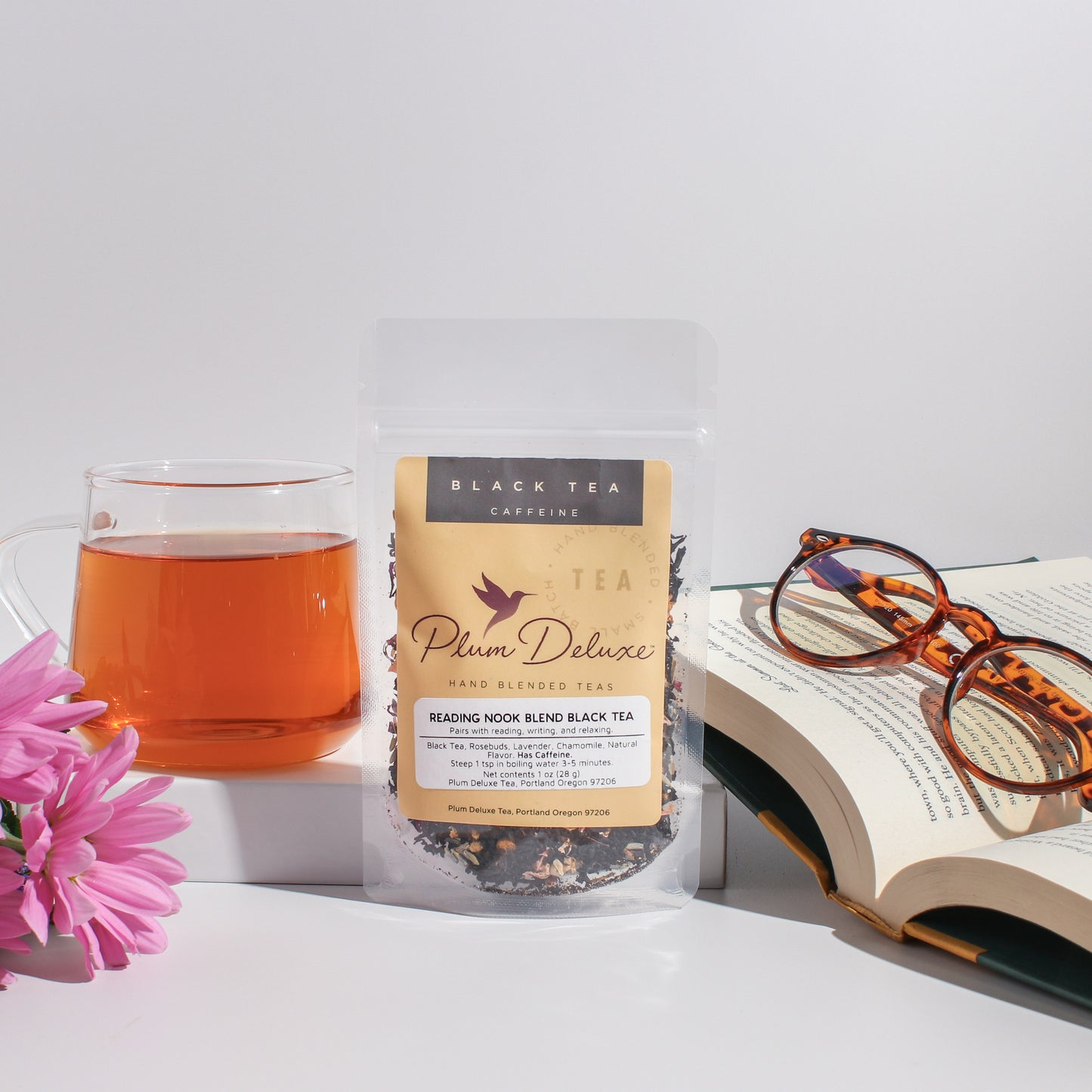 Reading Nook Tea Blend Black Tea (Rose - Lavender - Chamomile)